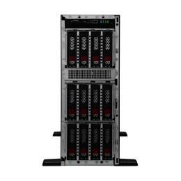 Serveur - tour - 4U - 2 voies - 1 x Xeon Silver 4510 / 2.4 GHz - RAM 64 Go - SATA/SAS/NVMe - hot-swap 2.5" baie(s) - SSD 2 x 960 Go - Gigabit Ethernet - Aucun SE fourni - moniteur : aucun - Smart Choice