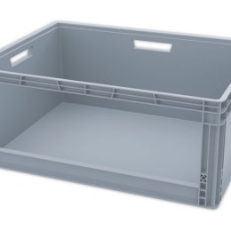 1 Bac picking avec ouverture longueur gris 145L