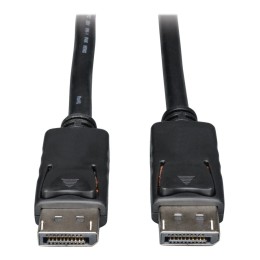 EATON TRIPPLITE DisplayPort Cable with Latches 4K 60Hz M/M 3ft. 0.91m