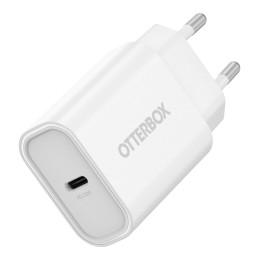 OtterBox - Adaptateur secteur - 20 Watt - PD (24 pin USB-C) - blanc - Europe