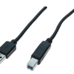 1 Cordon USB 2.0 type A / B noir - 1,8 m