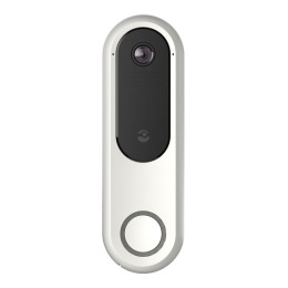 Doro Hemma - Sonnette intelligente - avec caméra - sans fil - 802.11b/g/n, protocole RF 433 MHz - 2.4 Ghz - blanc