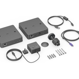 LOGITECH Extend Bring your own meeting to the video conferencing room via a single USB-C cable