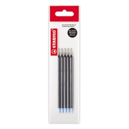 1 Lot de 5 Recharges STABILO marathon - noir