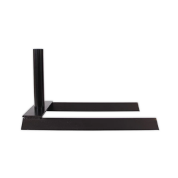 PIED AUTOCAL EN ACIER LAQUE NOIR POUR BEACHFLAG
