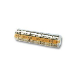 1 Sachet de 250 Coques plastique pour pièces de 20 centimes
