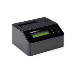 StarTech.com Effaceur de disque dur SATA 2,5"/3,5" avec fonctionnalité de station d'accueil - Autonome avec support pour 4Kn (SDOCK1EU3P2) - Effaceur de disque dur - 2.5" / 3.5" - SATA 6Gb/s - noir - pour P/N: SVA12M5NA