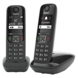 1 Lot de 2 Duo téléphones sans fil Gigaset AS690
