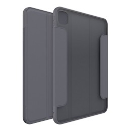 OtterBox Symmetry Series - Étui à rabat pour tablette - polycarbonate, caoutchouc synthétique - orage (clair/gris foncé) - pour Apple 11-inch iPad Pro (M4)
