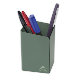 1 Pot à crayons métal - Vert céladon