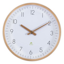 1 Horloge murale 30 cm cadran bois