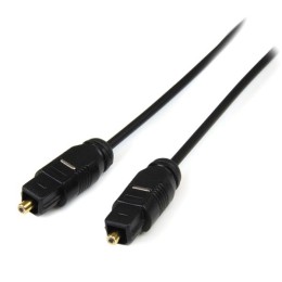 StarTech.com Câble Toslink (SPDIF) Audio Numérique Optique 4,5 m - Cordon Optique Audio Toslink - Connecteurs Métal Plaqué Or - Mâle/Mâle - Câble audio numérique (optique) - SPDIF - TOSLINK mâle pour TOSLINK mâle - 4.6 m - fibre optique - noir - pour P/N: