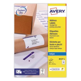 1 Boite de 15 Planches d'étiquettes 99,1x33,9 mm 240étiq/boîte
