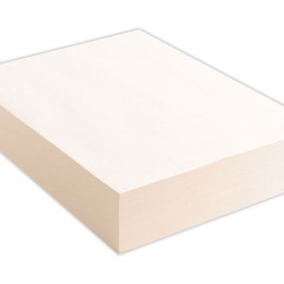 1 Carton de 5 Ramettes 500f. papier blanc A3 80g 100% recyclé faible blancheur
