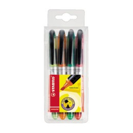 1 Etui de 4 Surligneurs à encre liquide STABILO NAVIGATOR
