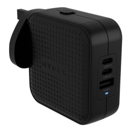 TARGUS Hyper HyperJuice 70W USB-C GaN Travel Charger 3C+1A - Black