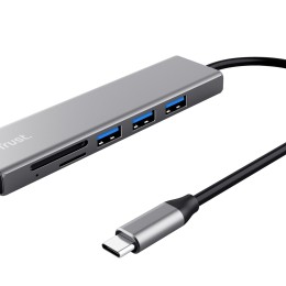 TRUST HALYX Fast USB-C Hubs Card Reader