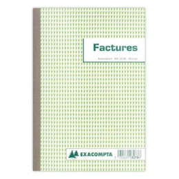 1 Manifold autocopiant Factures mention TVA 21x14,8cm Foliotage 50/2