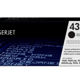 HP 43X original LaserJet original Toner cartridge C8543X black high capacity 30.000 pages 1-pack