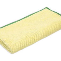 1 Lavette en microfibres 40 x 40 jaune