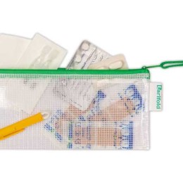 1 Sachet de 8 Pochettes souples armées ZIP - TARIFOLD -Chéquier