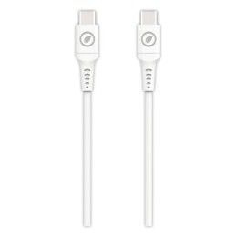 1 Câble de charge USB-C en plastique recyclé 1,2 m - Blanc