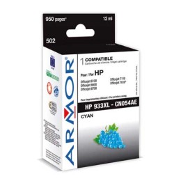 1 Cartouche d'encre ARMOR cyan compatibleHP 933XL