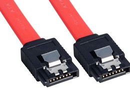 LINDY Internal SATA Latch Cable 1.0m 2x7 pin SATA plug