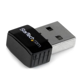 StarTech.com Mini adaptateur USB 2.0 réseau sans fil N 300Mb/s et 2,4GHz - Clé USB WiFi 802.11n 2T2R - Carte réseau sans fil N - Noir - Adaptateur réseau - USB 2.0 - 802.11b/g/n - noir