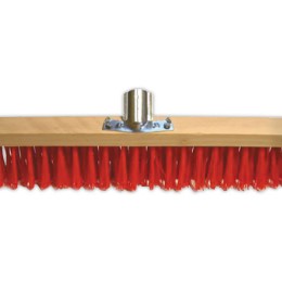1 Balai extérieur cantonnier, fibres synthétiques - 60 cm
