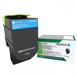 Lexmark 71B20C0 toner cartridge 1 pc(s) Original Cyan