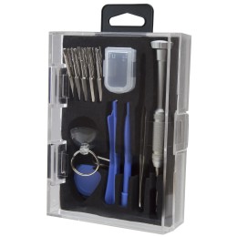 StarTech.com Kit de réparation de téléphones mobiles pour smartphones, tablettes et ordinateurs portables - Kit d'outils pour PC - Ensemble d'outil de réparation de téléphone cellulaire - 23 pièces - dans étui