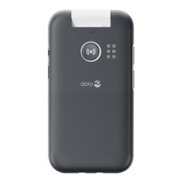 DORO Leva L30 - 4G téléphone de service - RAM 64 Mo / Mémoire interne 128 Mo - microSD slot - écran LCD (TFT) - 320 x 240 pixels (60 Hz) - rear camera 2 MP - blanc et noir