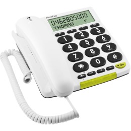 DORO PhoneEasy 312cs - Téléphone filaire avec ID d'appelant - blanc