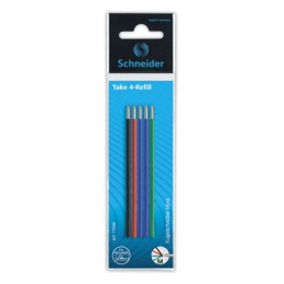 1 Recharge pour styloe bille Schneider take 4