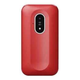 DORO Leva L20 - 4G téléphone de service - RAM 64 Mo / Mémoire interne 128 Mo - microSD slot - écran LCD (TFT) - 320 x 240 pixels (60 Hz) - rear camera 2 MP - rouge/blanc