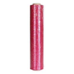 1 Lot de 6 Rouleaux de film étirable rouge teinté-0.45X300m - 15µ