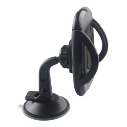 DLH - Support pour voiture pour téléphone portable - noir