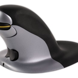 1 Souris ergonomique sans fil penguin grand modèle