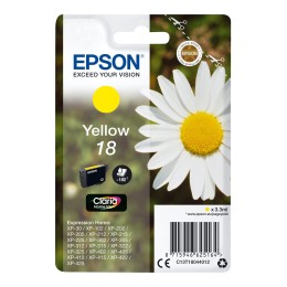 EPSON 3LB 18 ink cartridge yellow standard capacity 3.3ml 180 pages 1-pack blister without alarm