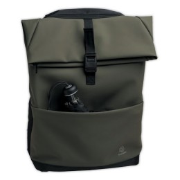1 Sac à dos ordinateur Exactive Young 2 compartiments -  Vert Kaki