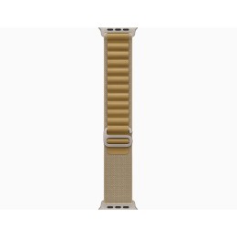 Apple Watch Ultra 2 - 49 mm - titanium naturel - montre intelligente avec Boucle Alpine - textile - ocre - taille du bracelet : M - 64 Go - LTE, Wi-Fi 4, UWB, Bluetooth - 4G - 61.4 g