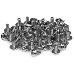 StarTech.com Vis de montage d'ordinateur à entretoise M3 x 6 mm - Kit de visserie - 6.3 mm (pack de 50) - pour P/N: PCSCREWKIT