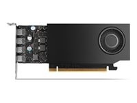 NVIDIA RTX A1000 - Carte graphique - RTX A1000 - 8 Go GDDR6 - PCIe 4.0 x8 profil bas - 4 x Mini DisplayPort