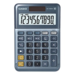 1 Calculatrice Casio MS100EM solaire 10 chiffres