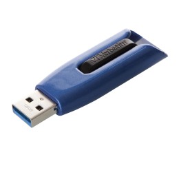 Verbatim Store 'n' Go V3 MAX - Clé USB - 128 Go - USB 3.0 - bleu/noir
