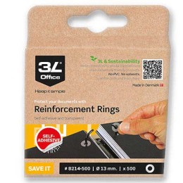 1 Boite de 250 Oeillets PP- Transparent