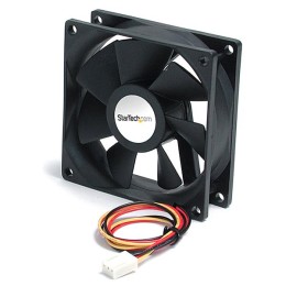 StarTech.com Ventilateur PC silencieux à double roulement à billes - Alimentation TX3 - 92 mm - 1x Molex TX3 femelle - Kit de ventilation pour ordinateur - 92 mm