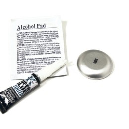 Kensington Security Slot Adapter Kit - Kit de sécurité - gris