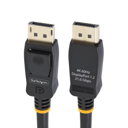 StarTech.com 2m VESA Certified DisplayPort 1.2 Cable - 10 Pack - 4K 60Hz - Câble DisplayPort - DisplayPort (M) verrouillé pour DisplayPort (M) verrouillé - DisplayPort 1.2 - 2 m - prise en charge UHD 4K60Hz, stéréo 3D - noir (pack de 10)